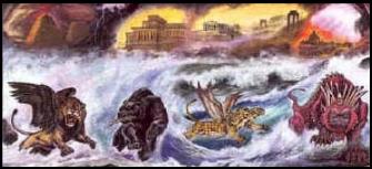 Fours beasts from the sea